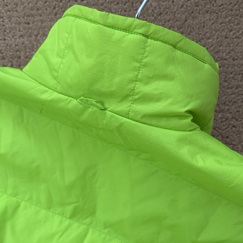 Patagonia Snowshot Jacket Large Green Full Zip Insulated Outerwear - Picture 8 of 9